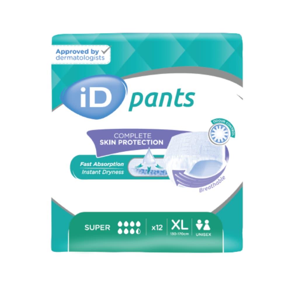 iD Pants Super X Large 12 Pack