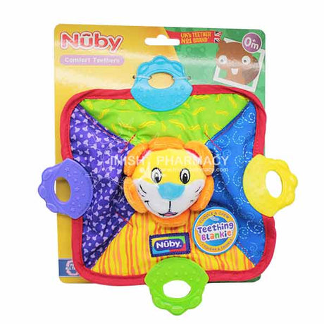 Nuby Teething Blankie 0m+ – a soothing teether to ease teething discomfort
