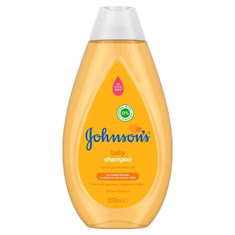 Johnsons Baby Shampoo 500ml – gently cleanses and nourishes all hair types