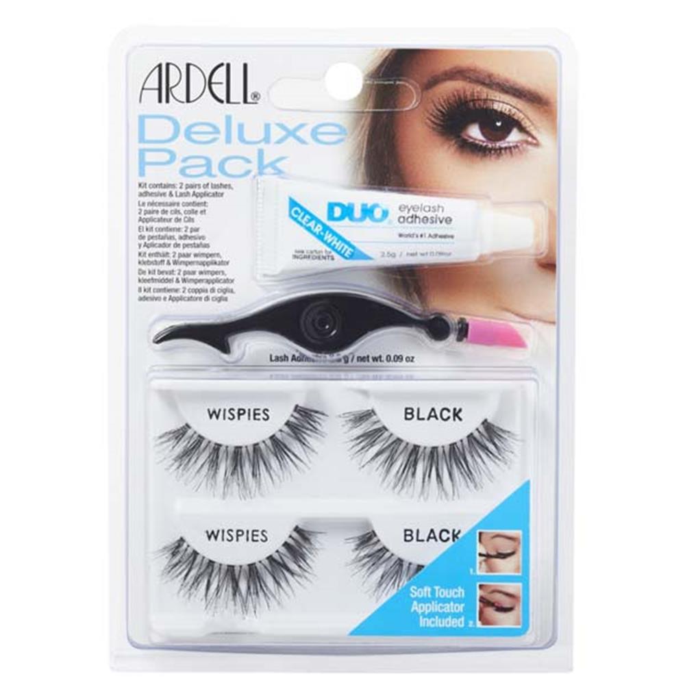 Ardell Deluxe Pack Wispies Black Eyelashes