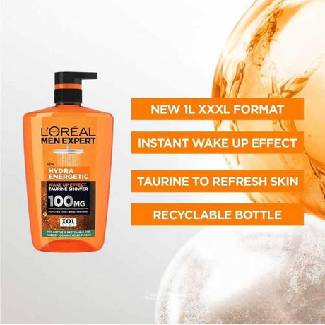 L'Oreal Men Expert Hydra Energy Shower Gel 1000ml