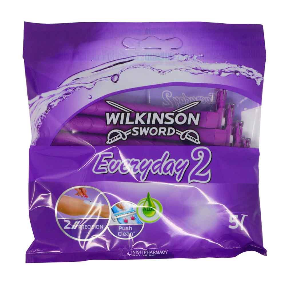 Wilkinson Sword Everyday 2 Female Disposable Razor 5 Pack
