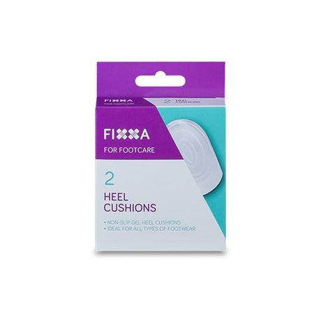 FIXXA Heel Cushions 2 Pack – cleans and protects wounds