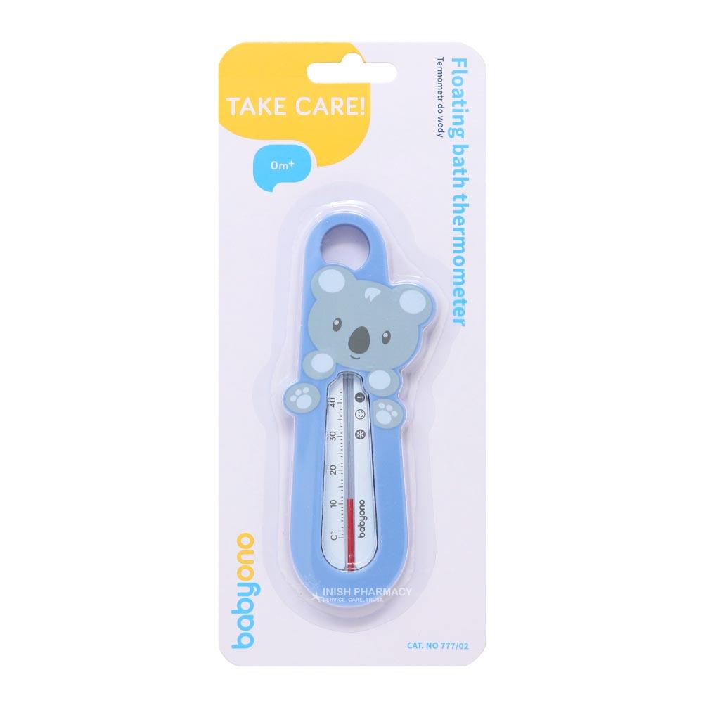 Babyono Floating Bath Thermometer Blue Koala Bear – a gentle, skin-safe essential for baby care