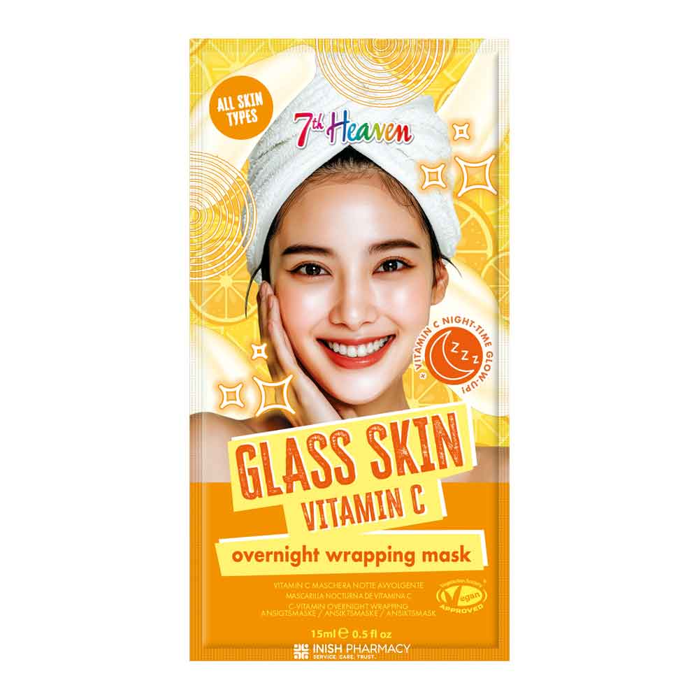 7th Heaven Glass Skin Vitamin C Overnight Wrapping Mask 15ml
