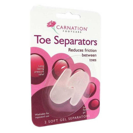 Carnation Toe Separators – for everyday foot care and comfort
