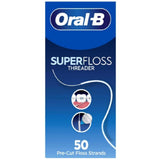 Oral B Superfloss 50 Pre-Cut Strands – cleans between teeth for healthy gums