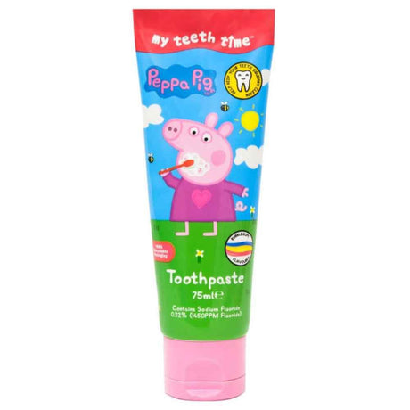 Peppa Pig Toothpaste 75ml – cleans teeth and supports oral health
