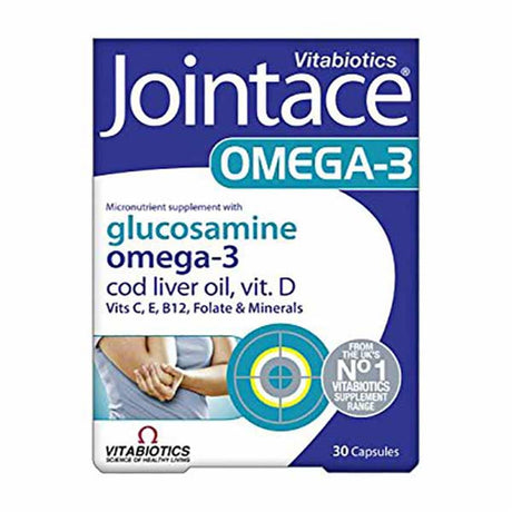 Vitabiotics Jointace Omega-3 30 Pack – omega-3 fatty acids to support heart and brain health