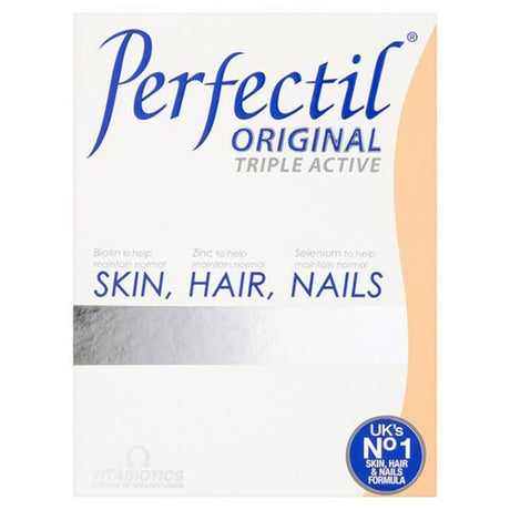Vitabiotics Perfectil Original Triple Active 30 Pack – with biotin and key nutrients for hair, skin and nails