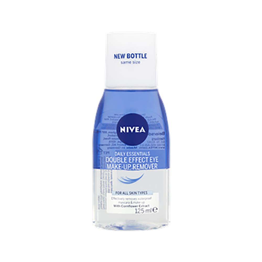 Nivea Daily Essentials Double Effect Eye Makeup Remover for All Skin Types 125ml