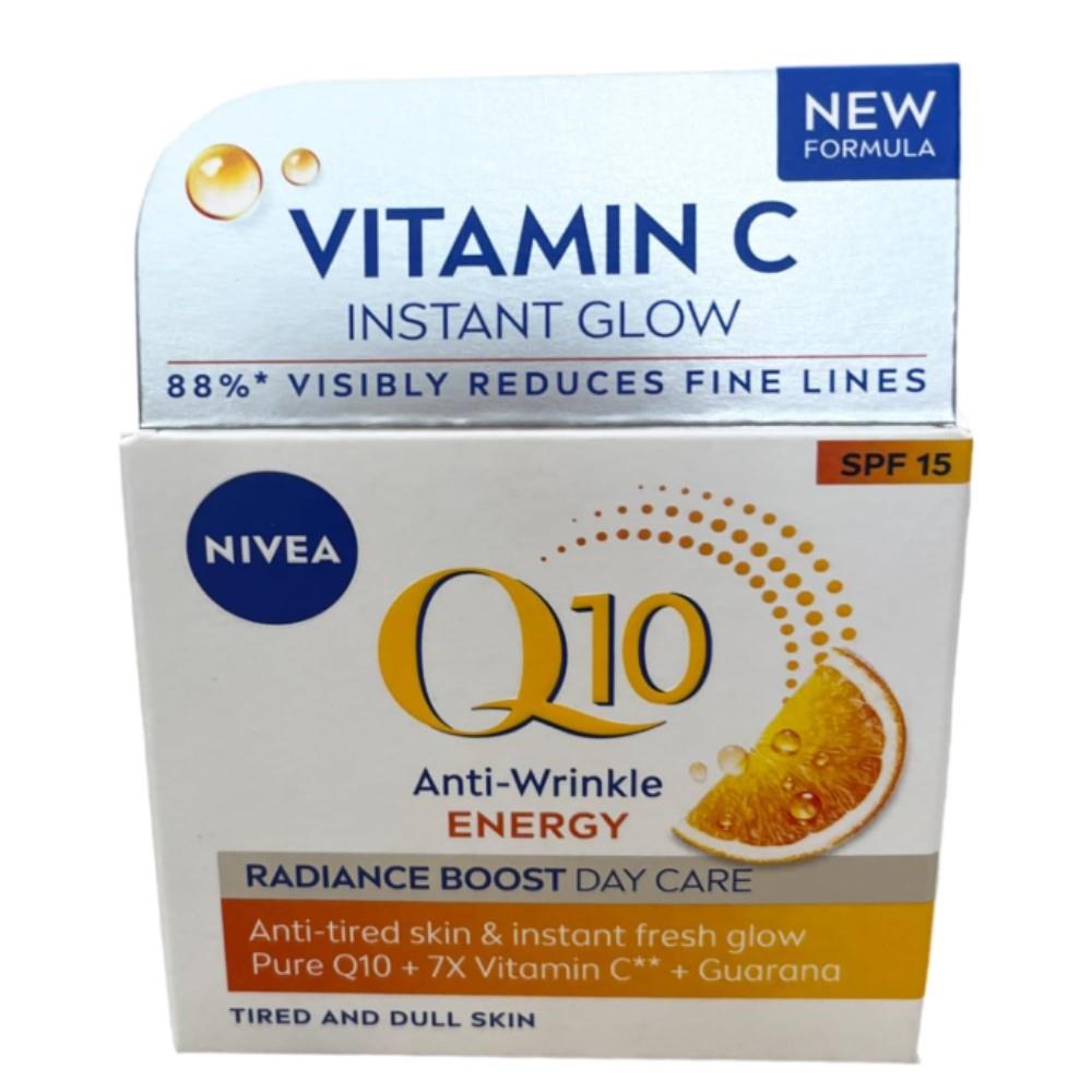 Nivea Q10 Energy Radiance Boost Day Cream SPF15