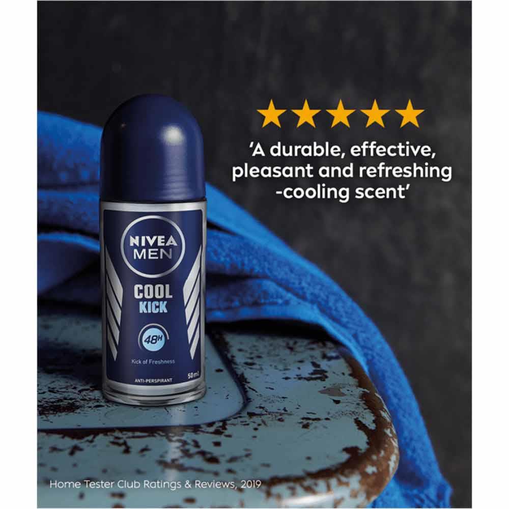 Nivea Men Cool Kick Anti-Perspirant Roll-On 50ml