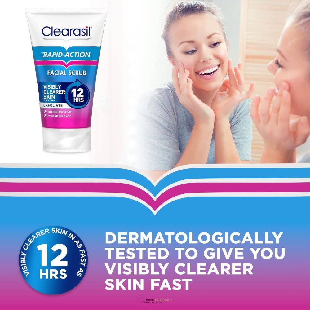 Clearasil Rapid Action Scrub 125ml