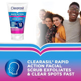 Clearasil Rapid Action Scrub 125ml