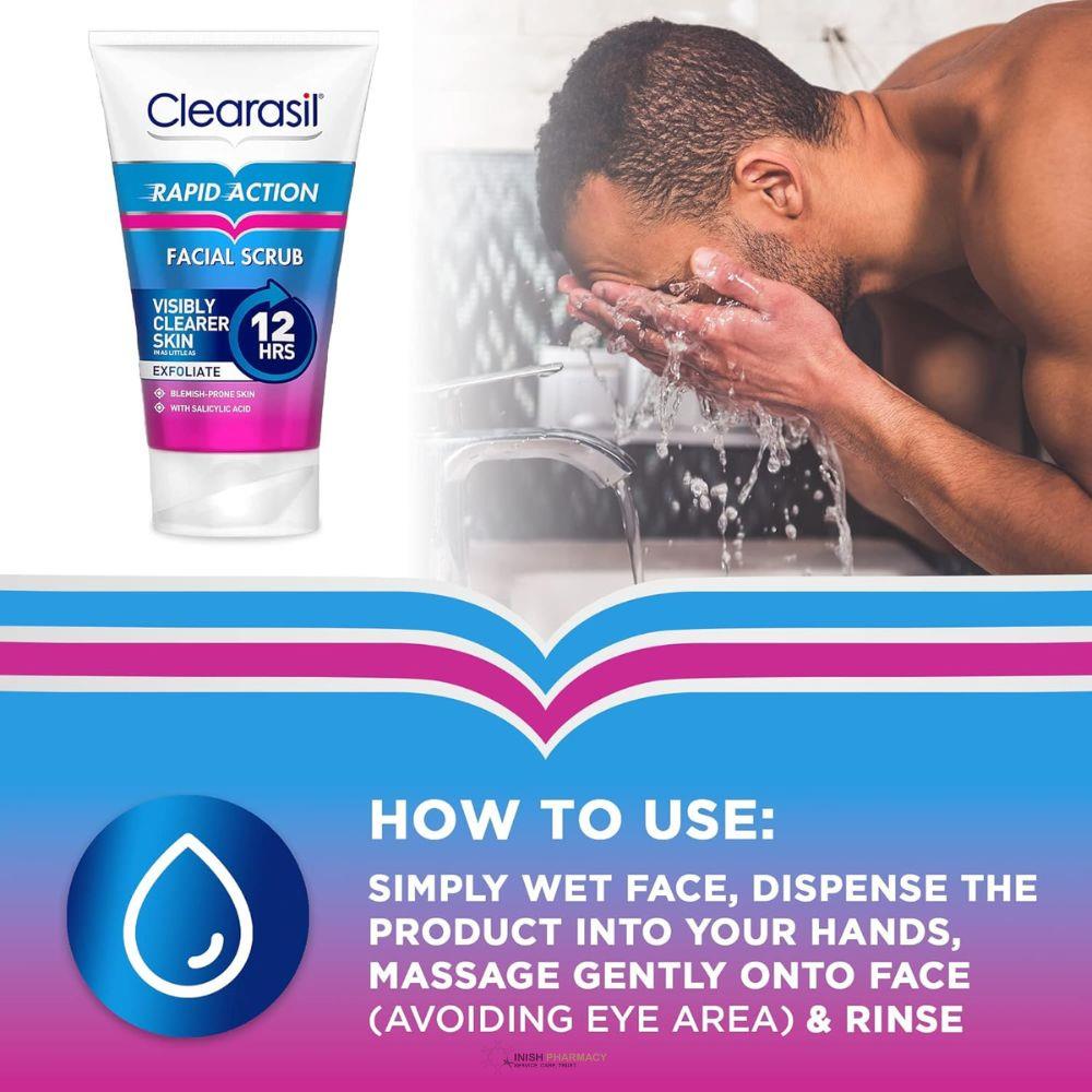 Clearasil Rapid Action Scrub 125ml