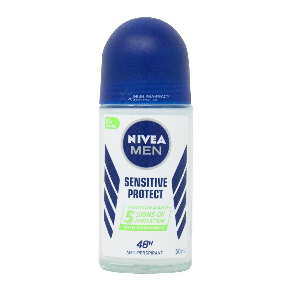 Nivea Men Sensitive Protect Anti-Perspirant Roll On 50ml
