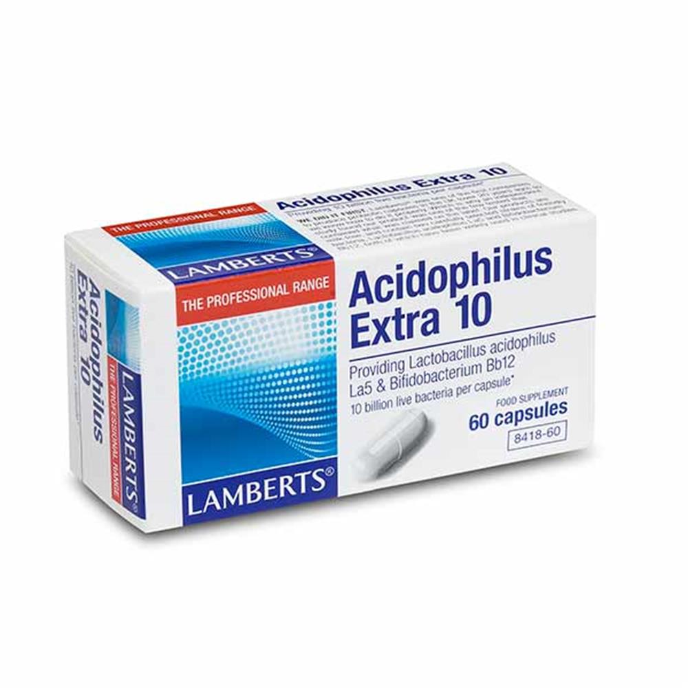 Lamberts Acidophilus Extra 10 60 Capsules