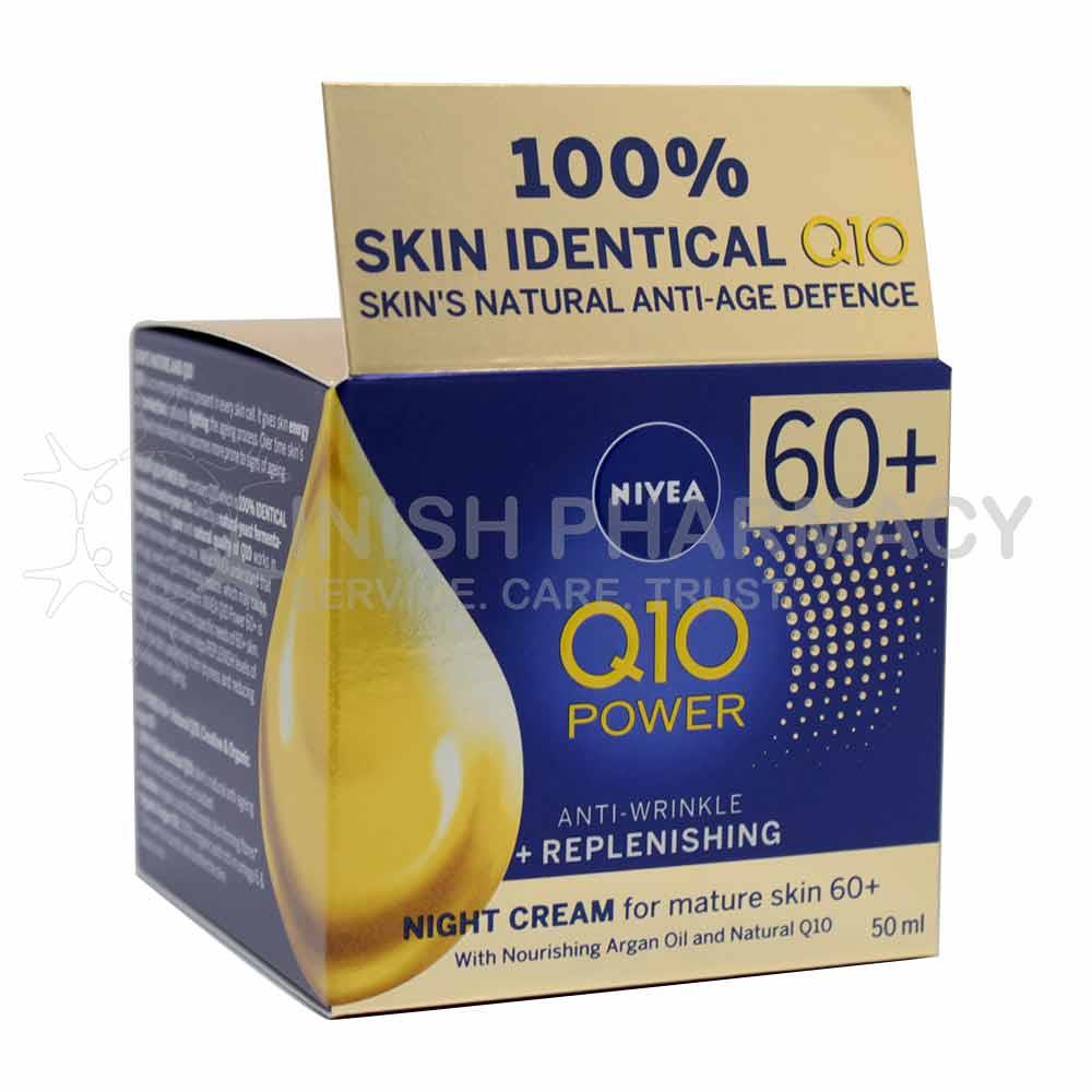 Nivea Q10 Power 60+ Night Cream 50ml