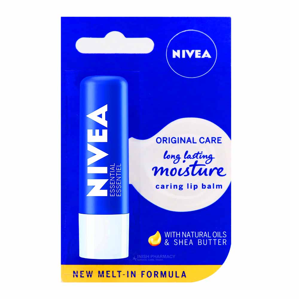 Nivea Essential Care Lip Balm 4.8g