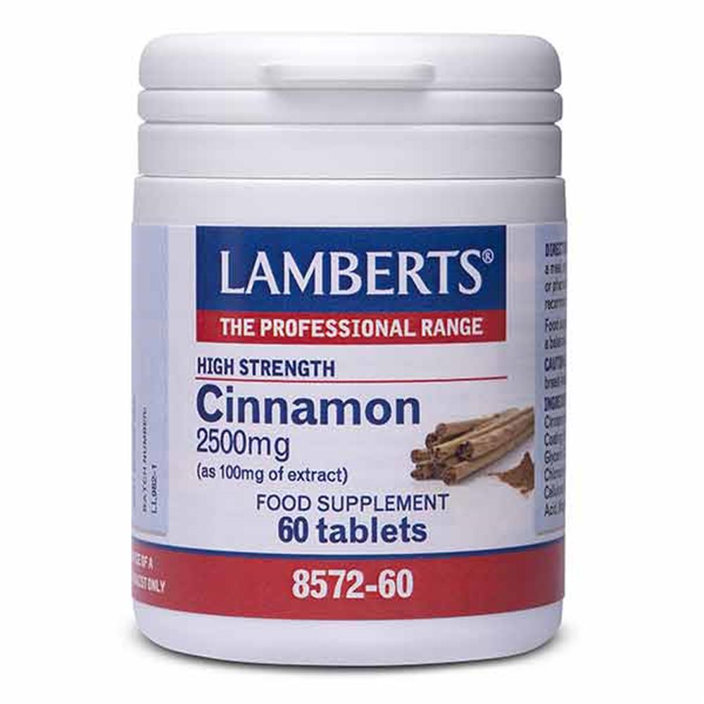 Lamberts High Strength Cinnamon 250mg 60 Tabs