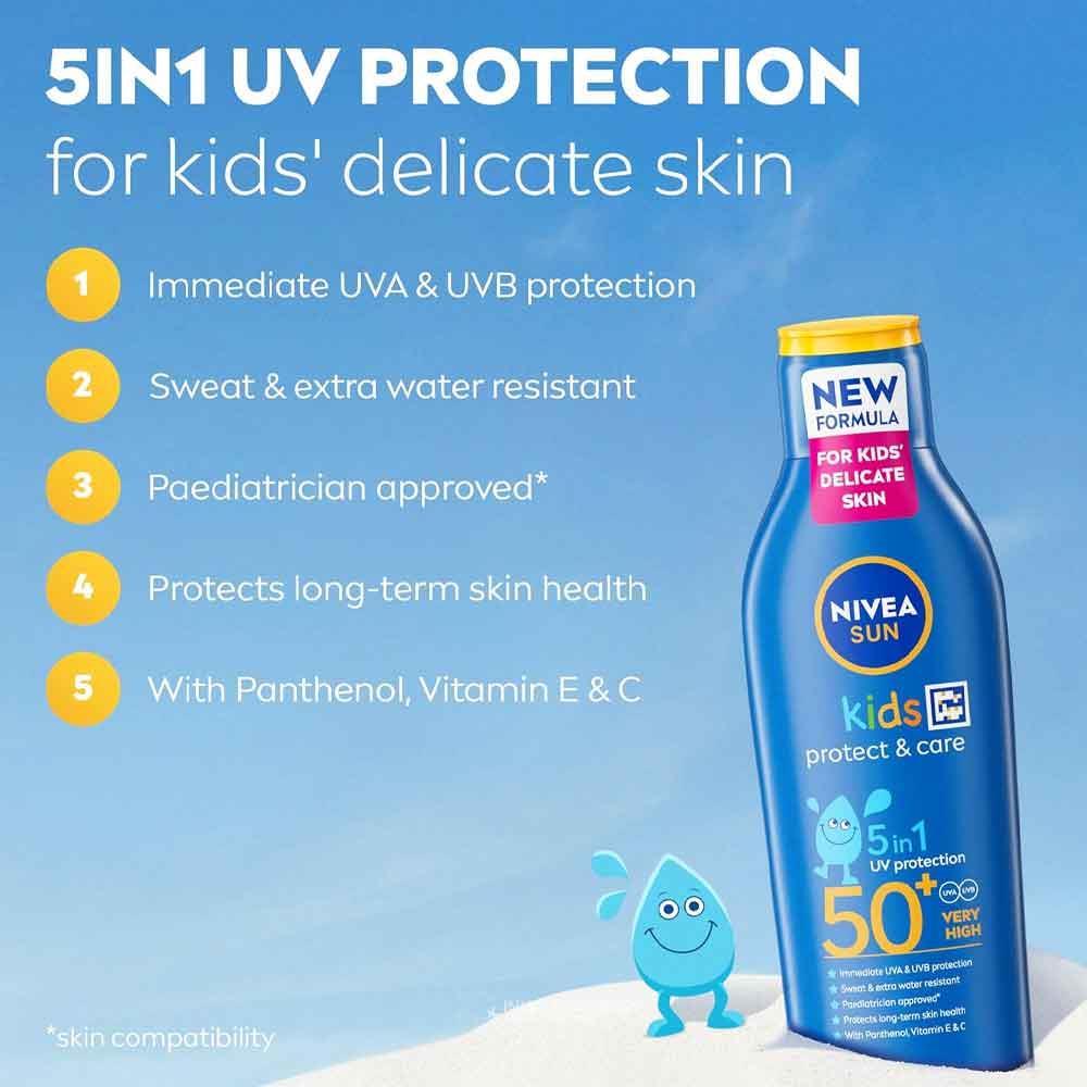 Nivea Sun Kids Protect & Sensitive Lotion SPF50 200ml