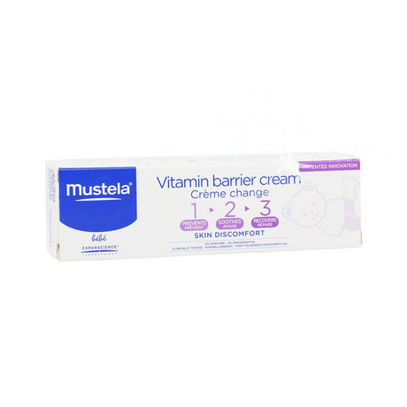 Mustela Vitamin Barrier Nappy Cream 50ml – a trusted essential for mother and baby care
