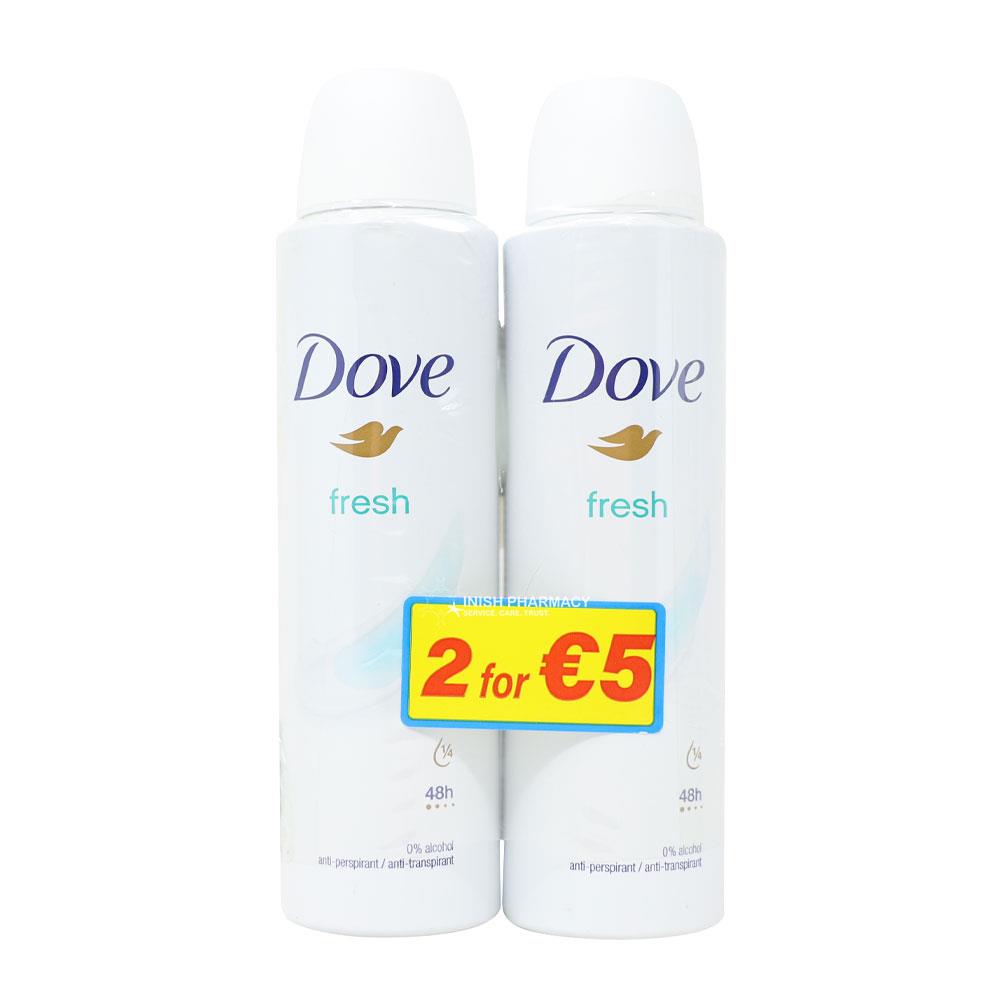 Dove Go Fresh Antiperspirant Twin Pack