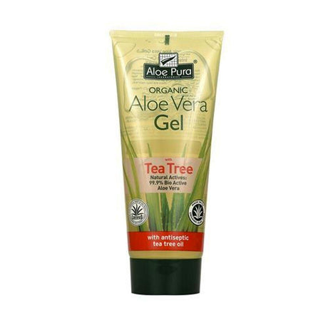 Aloe Pura Gel with Tea Tree Oil 200ml – cleans and protects wounds