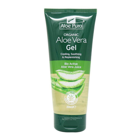 Aloe Pura Organic Aloe Vera Gel 200ml – cleans and protects wounds