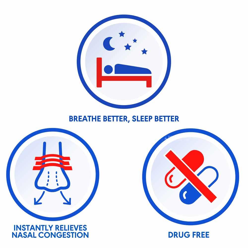 Breathe Right Clear Nasal Strips Small/Medium 10 Pack