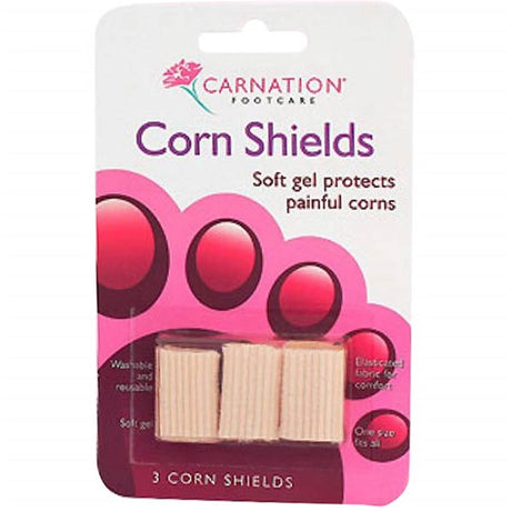 Carnation Corn Shields 3 Pack – softens and removes hard skin calluses