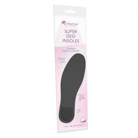 Carnation Super Deo Insoles – for everyday foot care and comfort