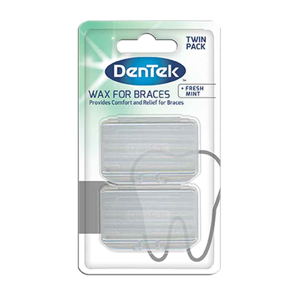 Dentek Wax For Braces Fresh Mint