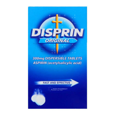 Disprin Original 300mg Dispersible Tabs 12 Pack – provides effective pain relief