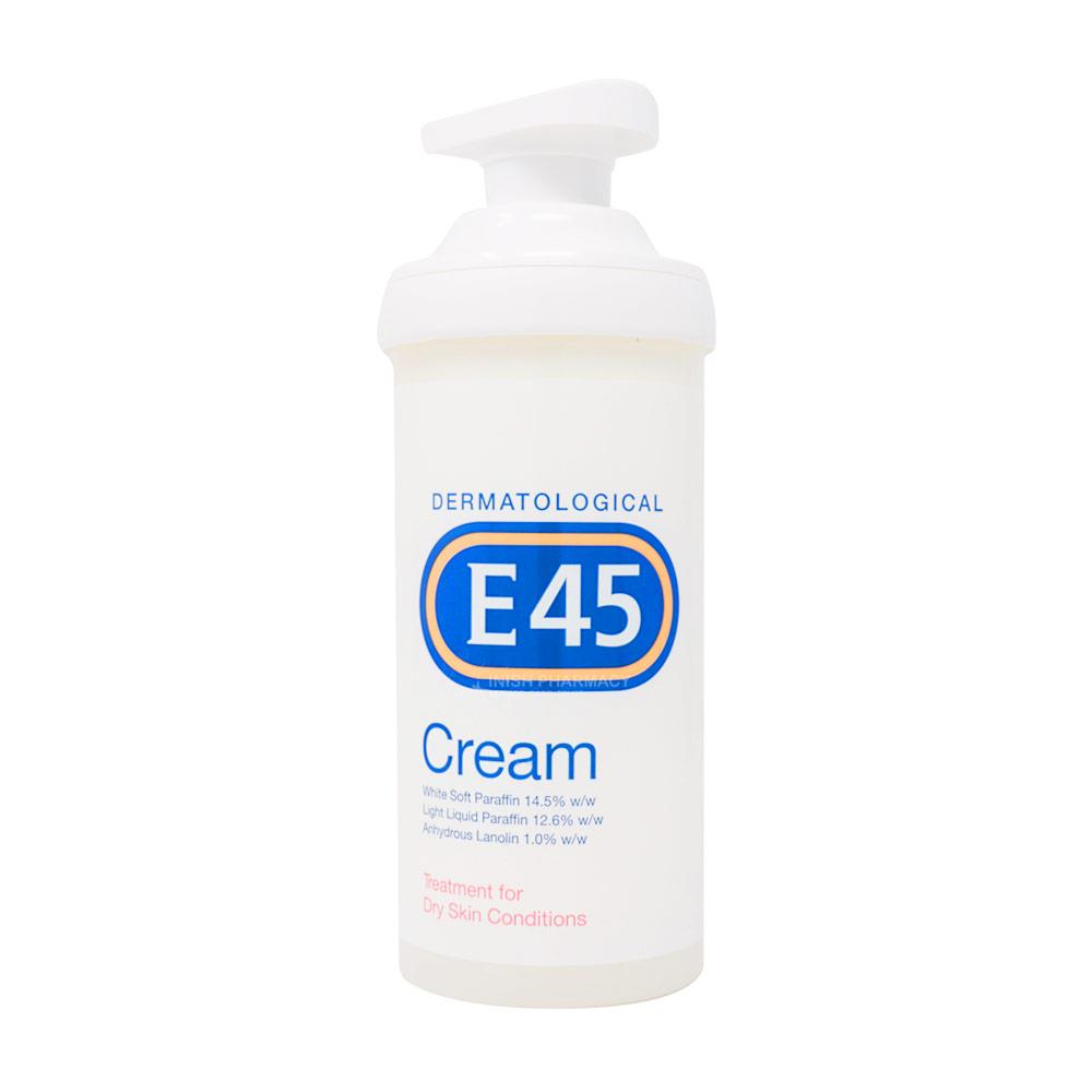 E45 Cream Pump 500g