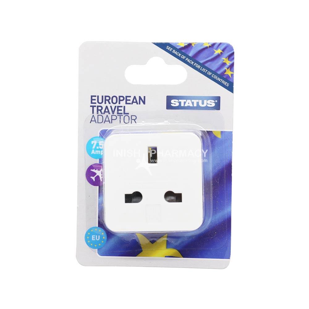Status European Travel Adaptor (B112)