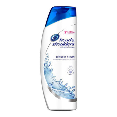 Head & Shoulders Classic Clean Shampoo 250ml – gently cleanses and nourishes all hair types