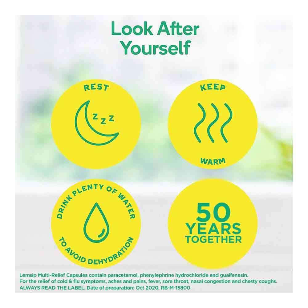 Lemsip Multi Relief Capsules 16 Pack