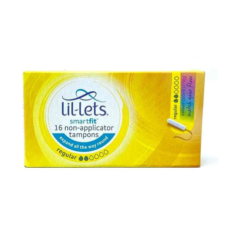 Lil-lets Regular Non Applicator Tampons 16 Pack – for everyday women's health and wellbeing