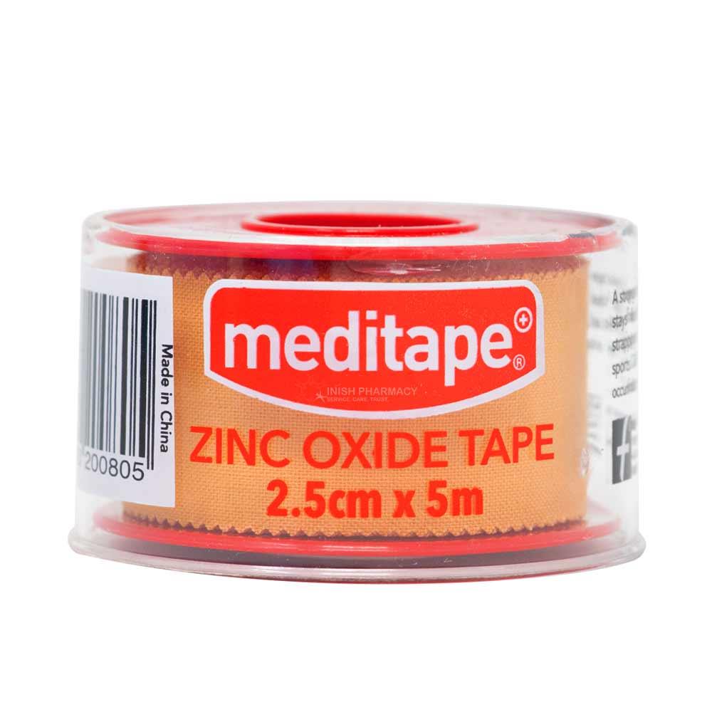 Meditape Zinc Oxide Tape 2.5cm x 5m MD751