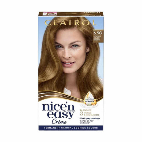 Clairol Nice N Easy 114A Lightest Golden Brown 6.5G from Inish