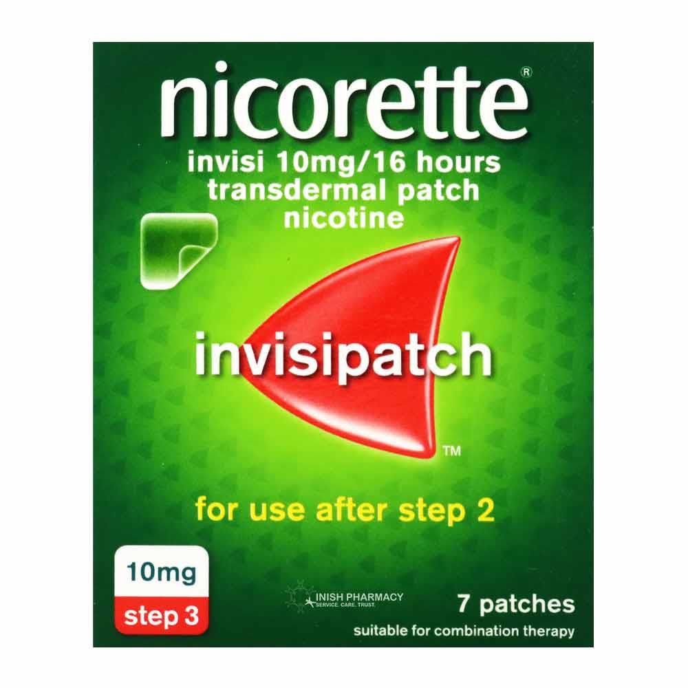 Nicorette Invisipatch 10mg Step 3 7 Pack