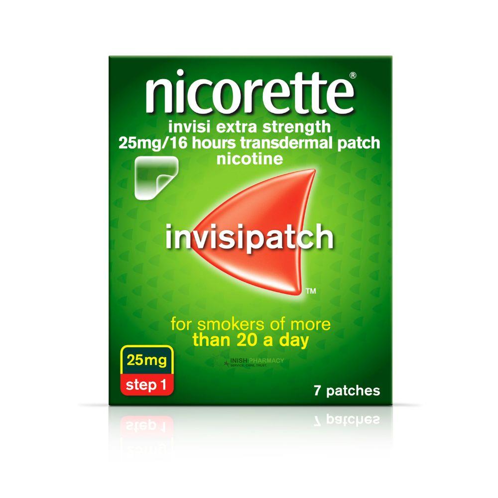 Nicorette Invisipatch 25mg Step 1 7 Pack