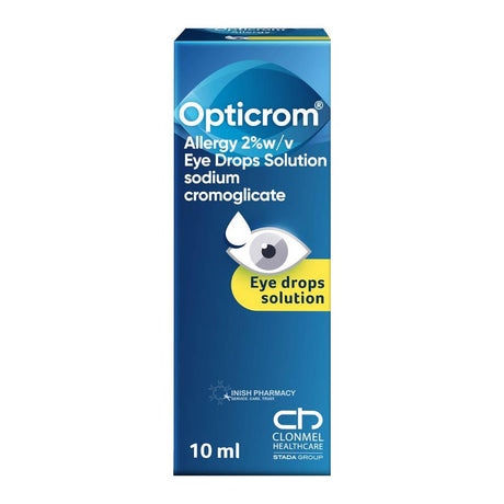 Opticrom Allergy Eye Drops 10ml – soothes and relieves itchy, watery allergy eyes