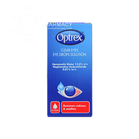 Optrex Clear Eyes Eye Drops 10ml – soothes and hydrates dry, irritated eyes