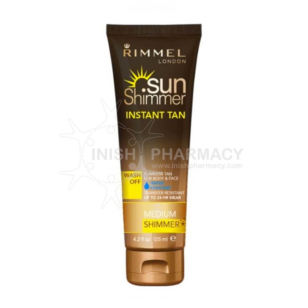 Rimmel Sun Shimmer Instant Tan Medium Shimmer 125ml