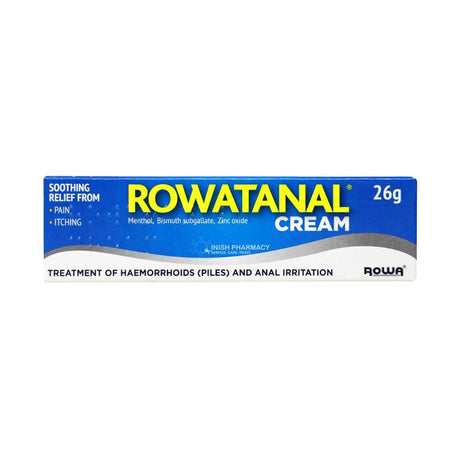 Rowatanal Haemorrhoids Cream 26g – soothes and relieves haemorrhoid discomfort