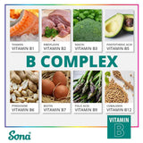 Sona Vitamin B Complex 60 Tablets