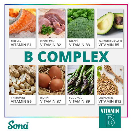 Sona Vitamin B Complex 60 Tablets